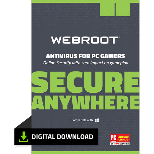 Webroot Antivirus Protection for PC Gamers